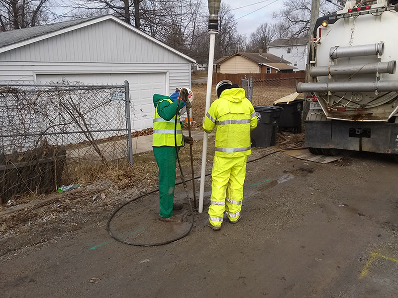 Soil Gas Point Installation Using Hydro Excavation