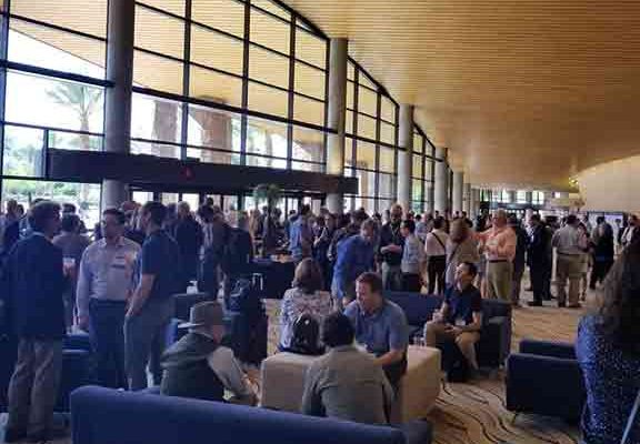 Crowd gathered at Palm Springs Convention Center for Battelle 2018