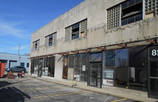 brownfields site before renovation