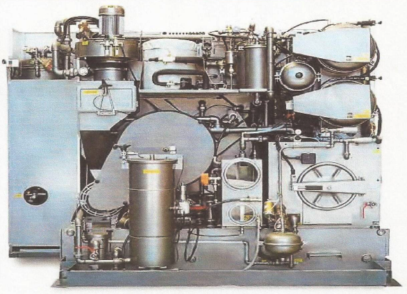 Image #4 alt-text: Back view of 4th generation drycleaning machine