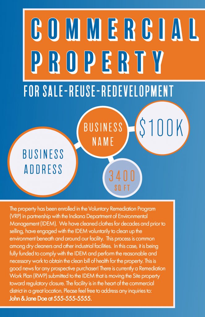Helping Clients with Property Redevelopment - Commercial Real Estate Poster