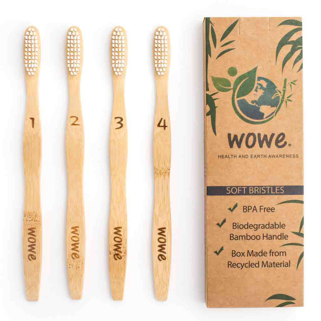 Bamboo toothbrushes